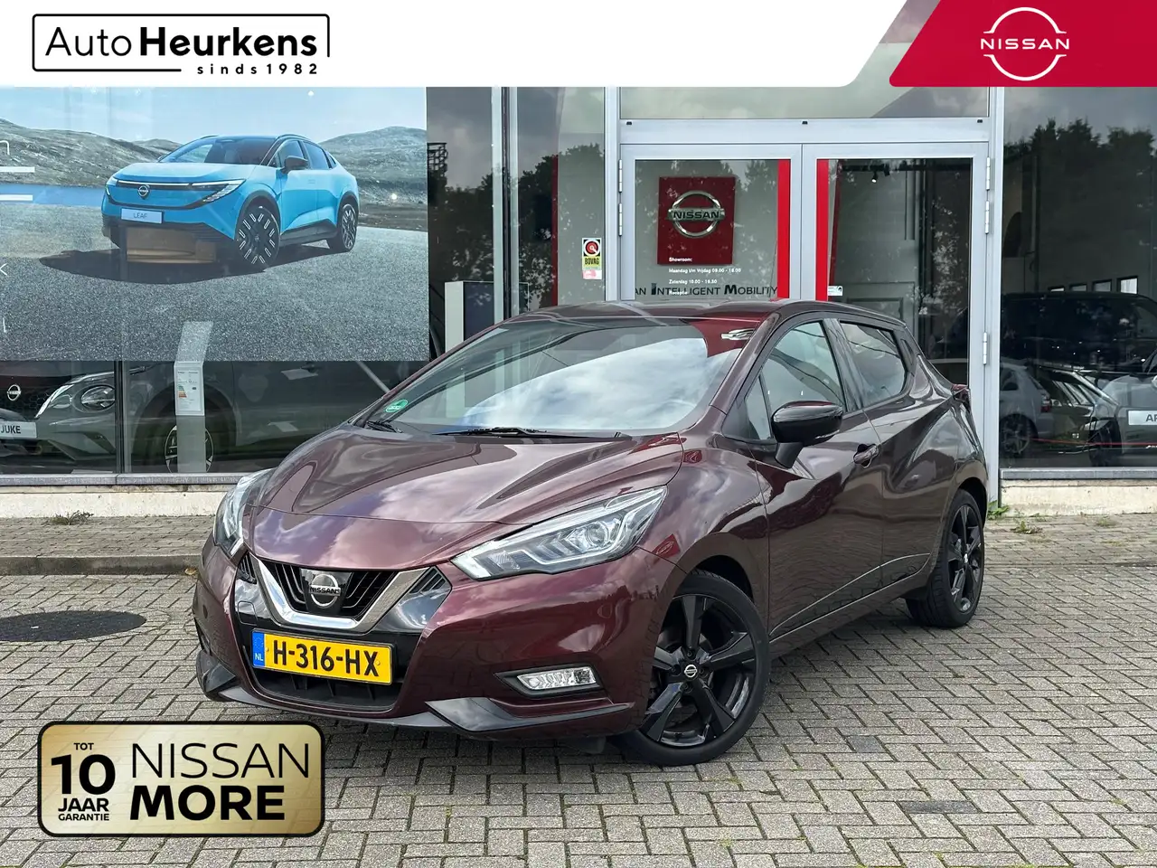 Nissan Micra IG-T 100 N-Style l ORIGINEEL NL l LEDEREN BEKLEDIN — photo 1 of 2