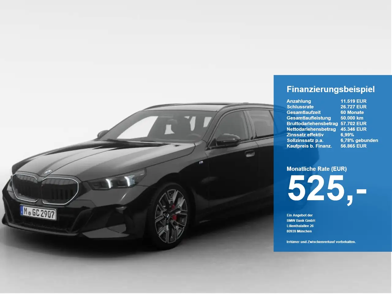 BMW 520 d xDrive Touring M-Sport PRO ACC StHzg H&K 360 — photo 1 of 9