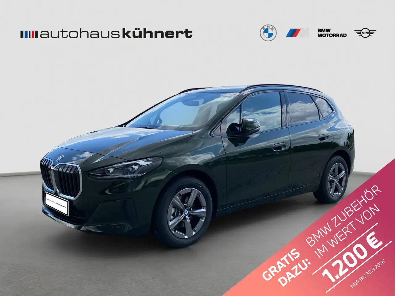 BMW 220 220i Active Tourer SpurAss AHK HiFi H-K Navi RFK — photo 1 of 20