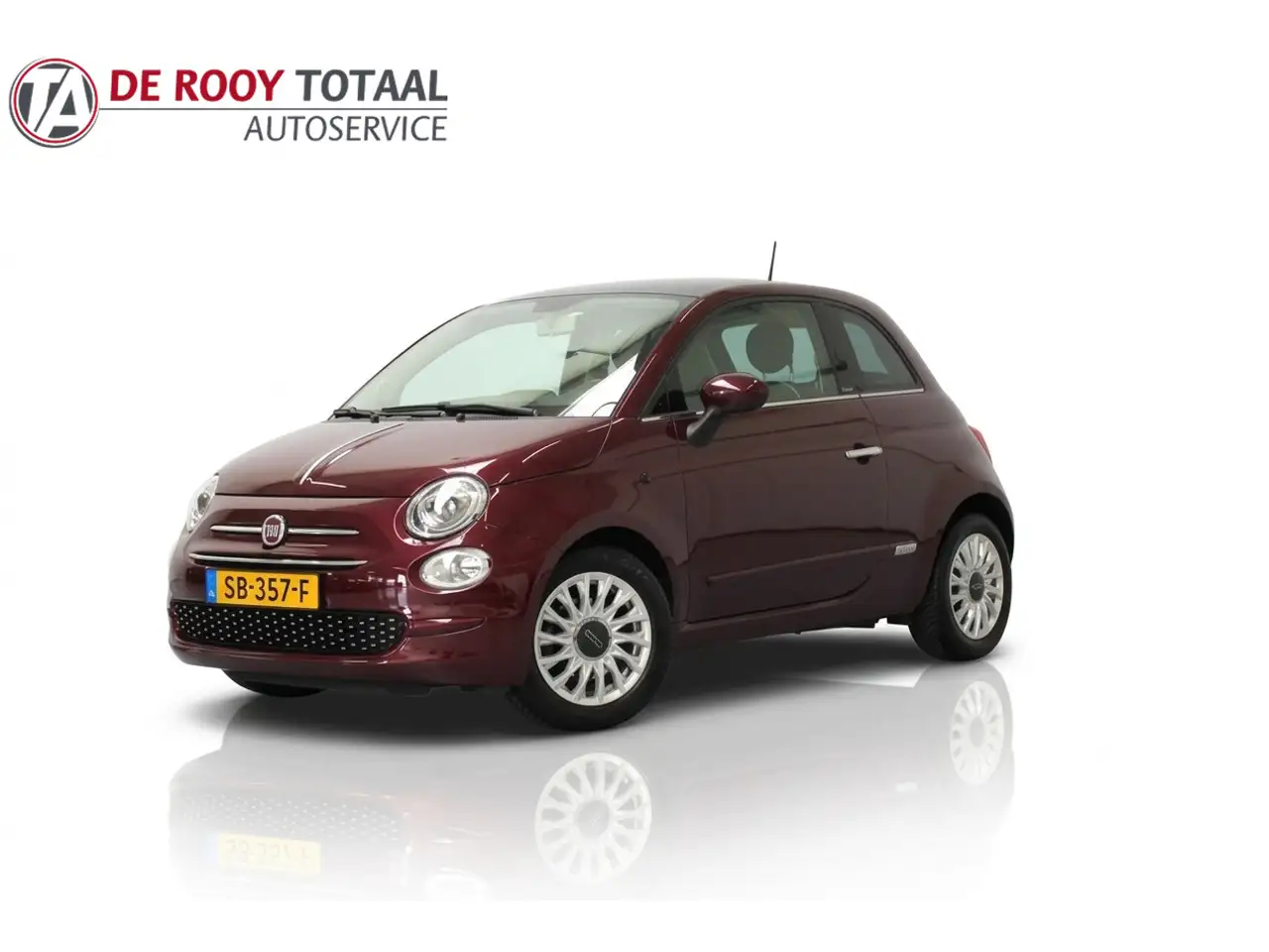Fiat 500 0.9 TwinAir Turbo Lounge 81PK, RIJKLAAR | PANORAMA — photo 1 of 32
