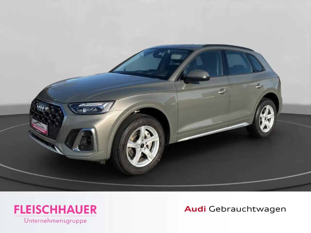 Audi Q5 40 TDI quattro S-line LED+AHK+B&O+HUD+RFK+LEDER+NA — photo 1 of 21