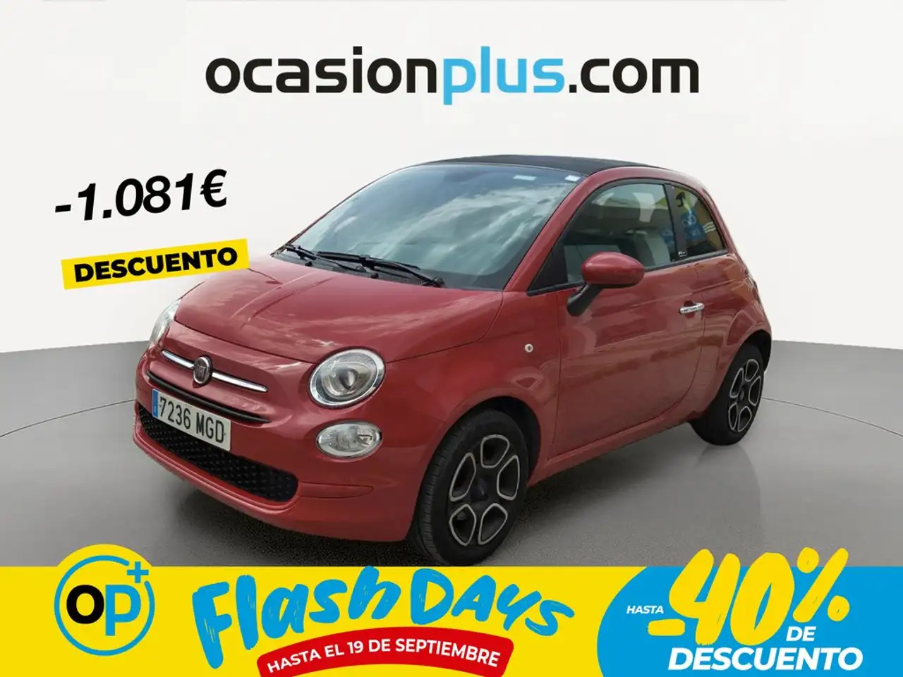 Fiat 500C 1.0 Hybrid Club 52kW — photo 1 of 10