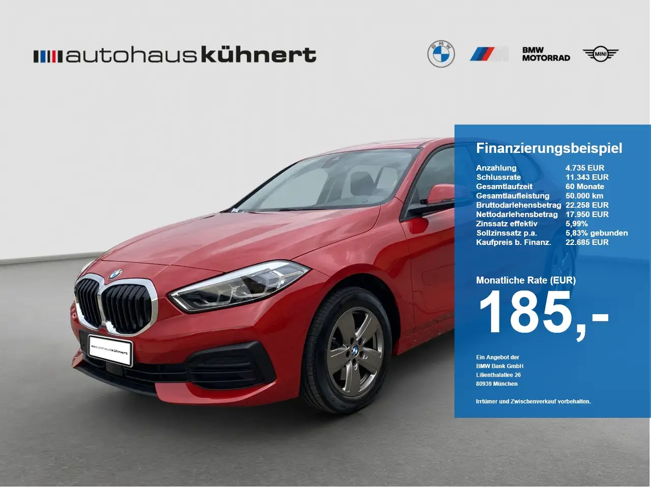 BMW 118 i Advantage LED SpurAss Navi ParkAss RFK — photo 1 of 18