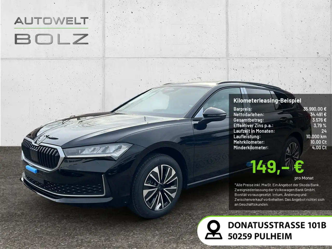 Skoda Superb Combi 1.5 TSI Selection AHK ACC LED — photo 1 of 22
