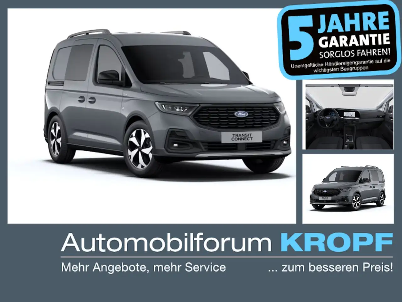 Ford Transit Connect FlexCab Active L2 iACC*NAV*AHK*CAM — photo 1 of 13