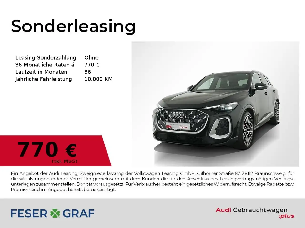 Audi SQ5 TFSI S tronic B&O/ Panorama/ Sitzbelüftung H — photo 1 of 18