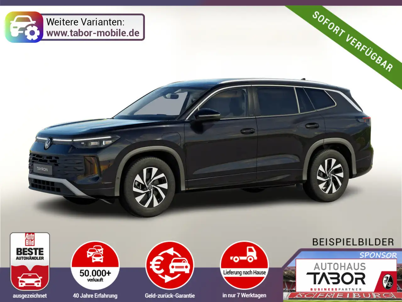 Volkswagen Tayron PHEV LED+ AHK 5JGar IQ.DRIVE SHZ ParkAs+ — photo 1 of 13