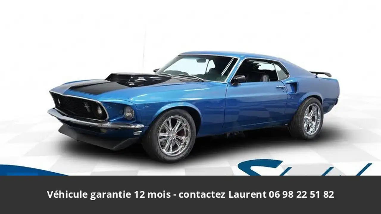 Ford Mustang 1969 Coupé 302 CI V8 210 HP Code F 3 vitesses Tous compris — photo 1 of 15