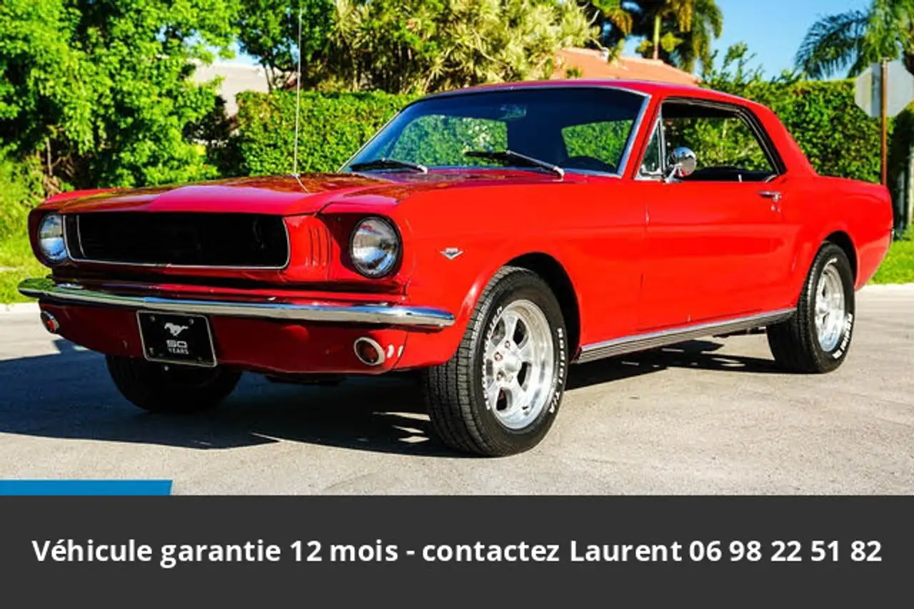 Ford Mustang 1966 Coupé 289 CI V8 200 HP Code C 4 vitesses Tous compris — photo 1 of 40