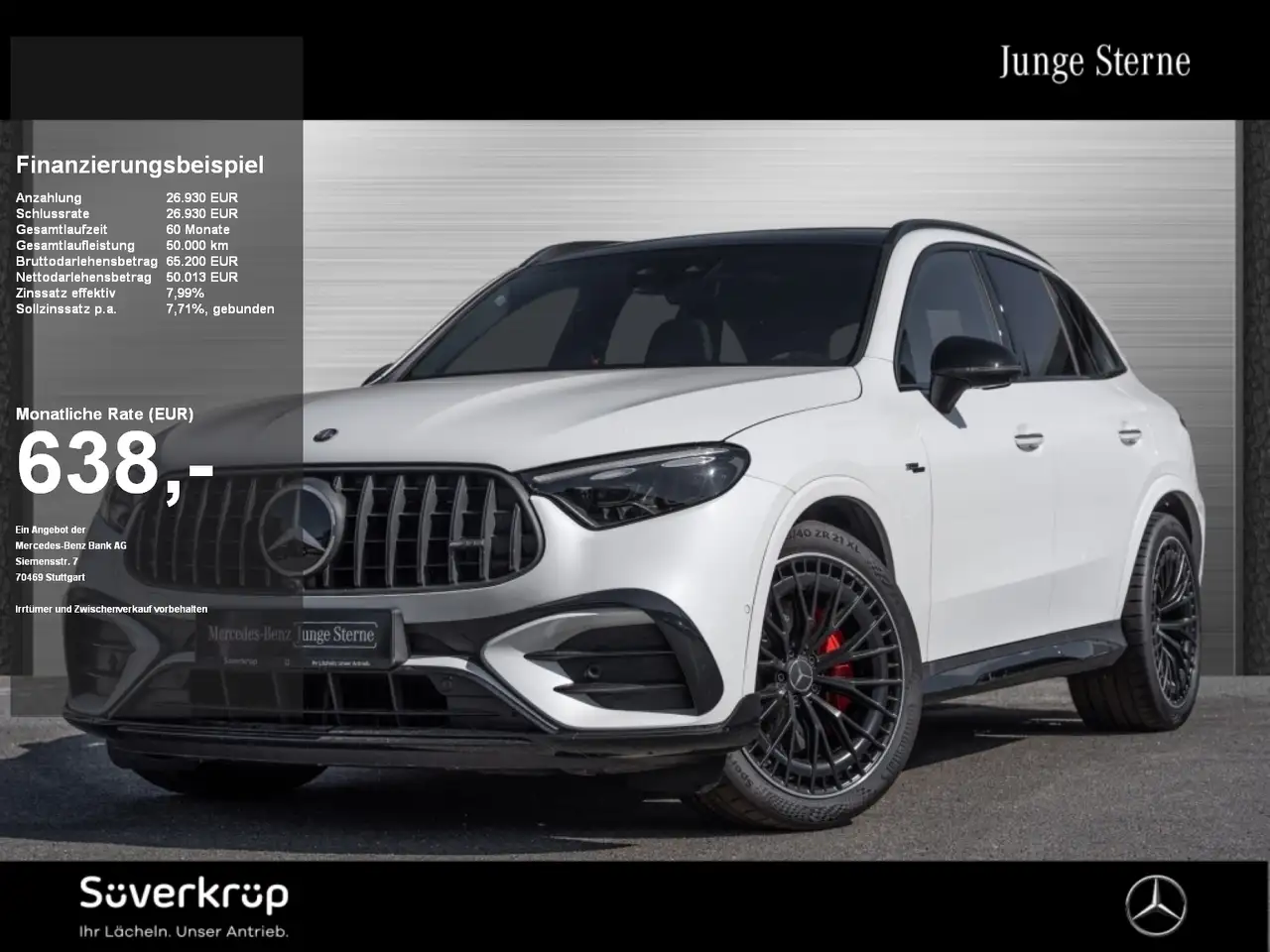 Mercedes-Benz GLC 43 AMG 4M , AMG BURM NIGHT MEMO 360 DISTR — photo 1 of 15