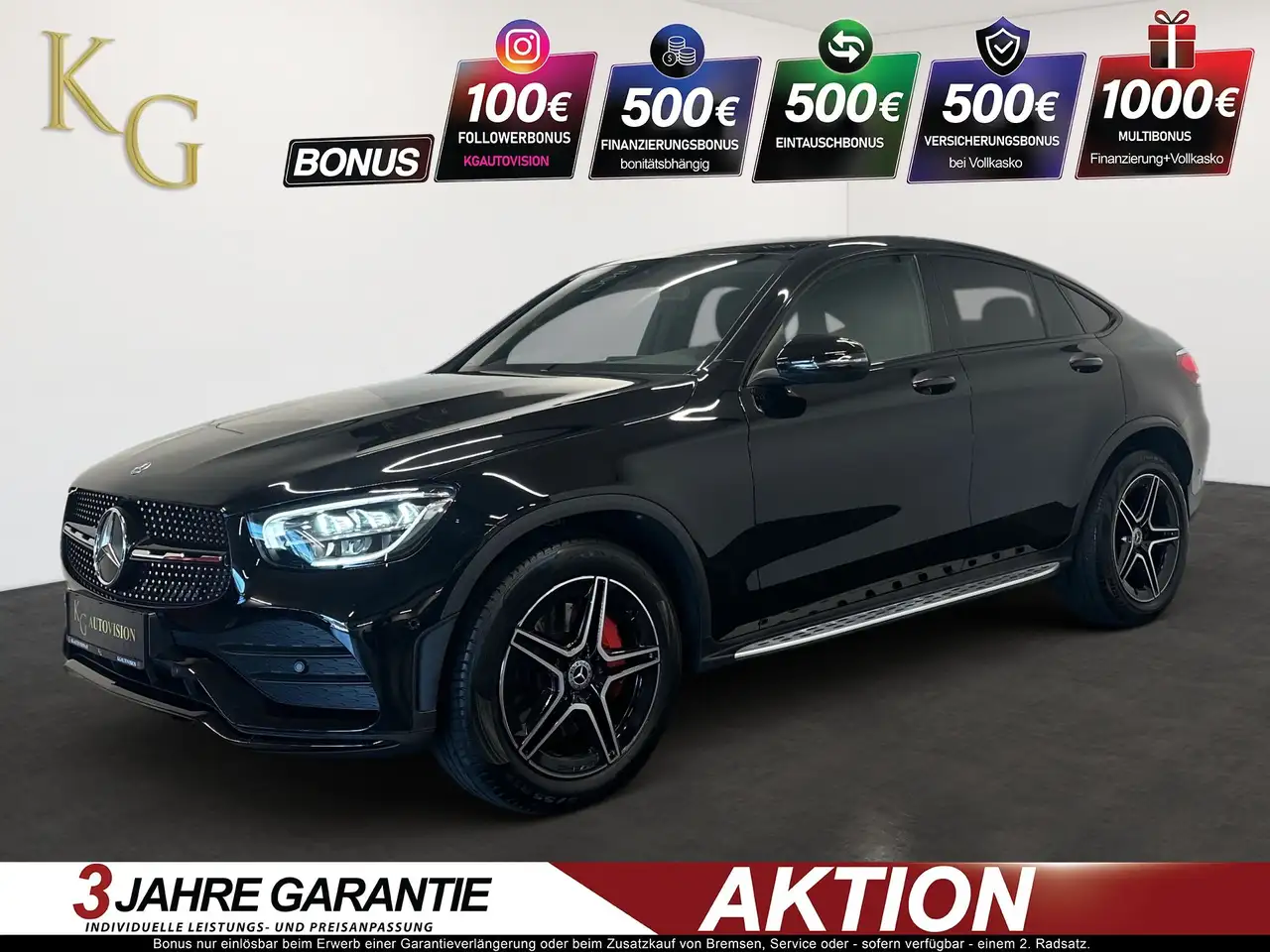 Mercedes-Benz GLC 220 d Coupe AMG Line 4Matic ab ca. 340€ monatlich — photo 1 of 36