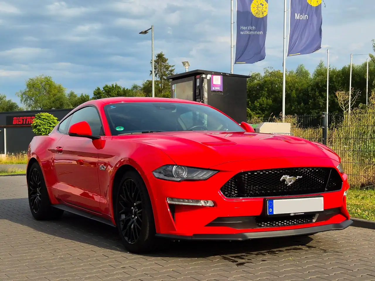 Ford Mustang Mustang Convertible 5.0 Ti-VCT V8 Aut. GT Deutsches / EU Model kein US Import KEIN Unfallwagen Top gepflegt GARA — photo 1 of 15