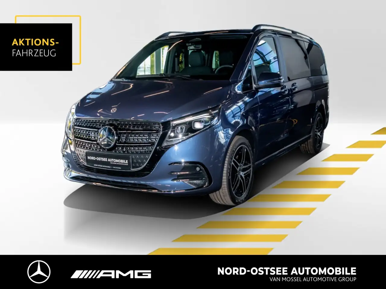 Mercedes-Benz V 300 d STYLE LANG AMG+EASY-PACK+DISTR.+360°-KAM — photo 1 of 17
