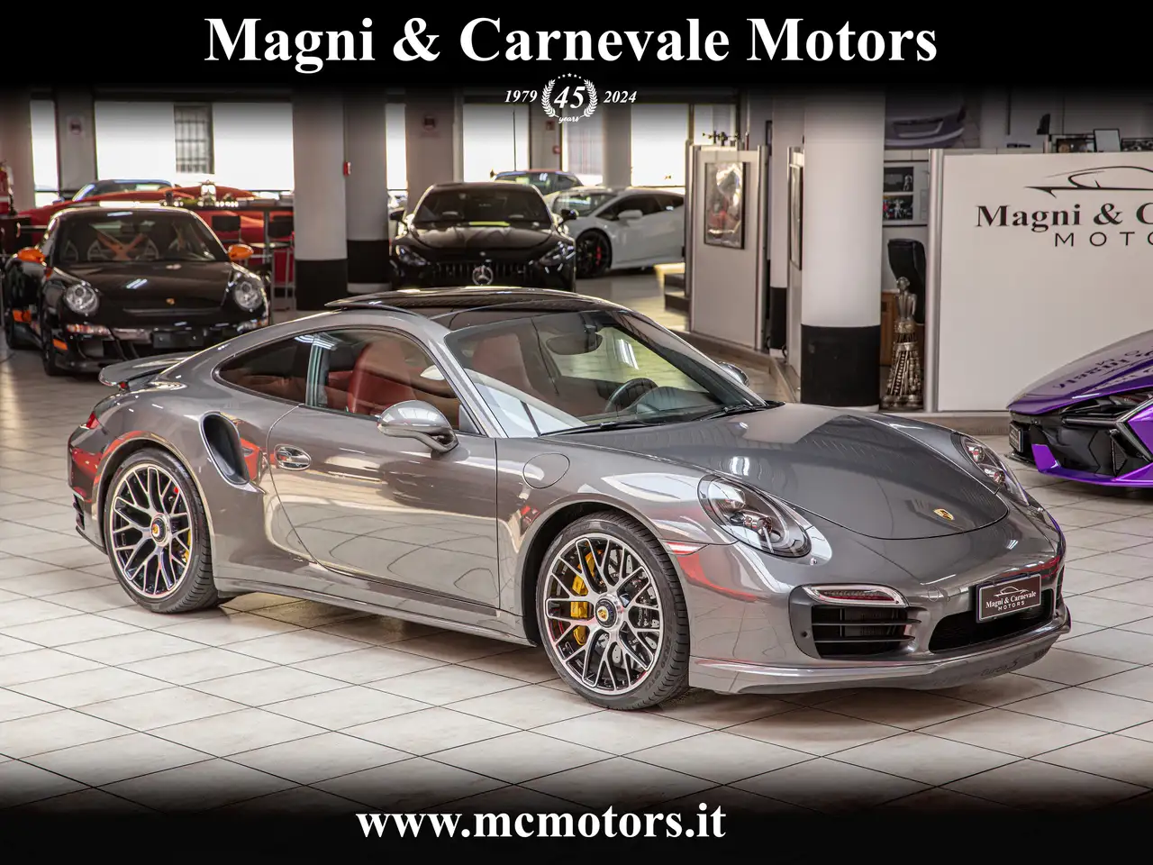 Porsche 991 TURBO S|CARBOCERAMIC|PDCC|BOSE|SPORT CHRONO|TETTO — photo 1 of 15