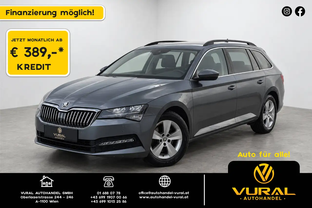 Skoda Superb 2.0 TDI DSG Kombi | Anhängerkupplung | ACC-Distanzregelung | Lane Assist | — photo 1 of 15