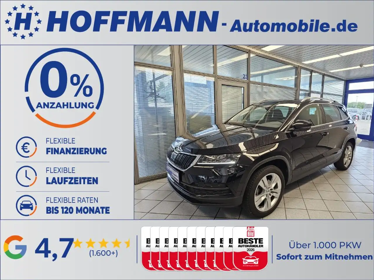 Skoda Karoq Style App-Connect,Sitzheizung,Kamera,PDC — photo 1 of 30