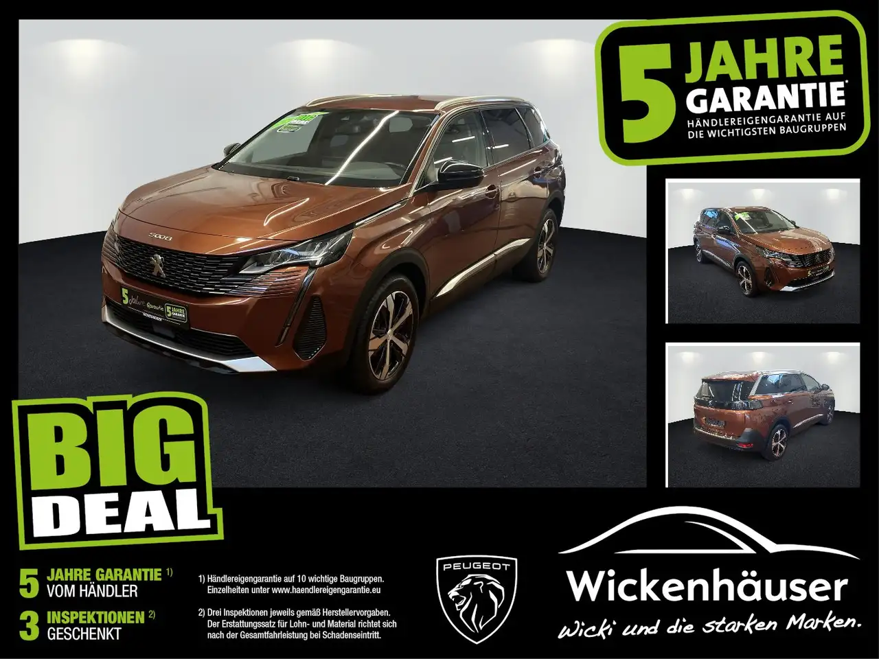 Peugeot 5008 1.2 PureTech 130 Allure Pack LED+Navi+Kamera — photo 1 of 21