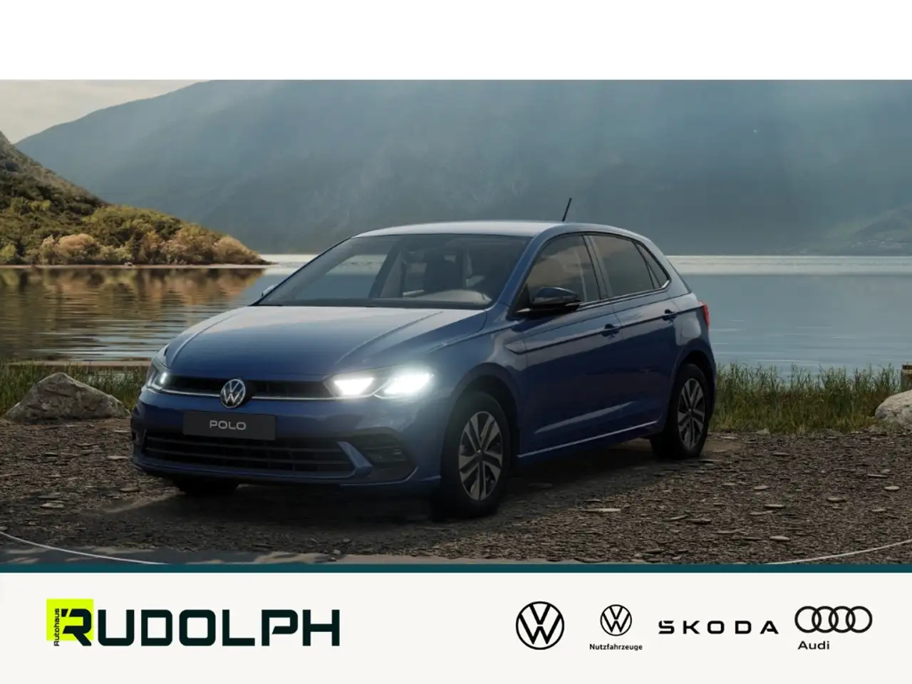 Volkswagen Polo ENERGY 1.0 TSI DSG LED SHZ Navi AHK ACC Fernlichta — photo 1 of 5