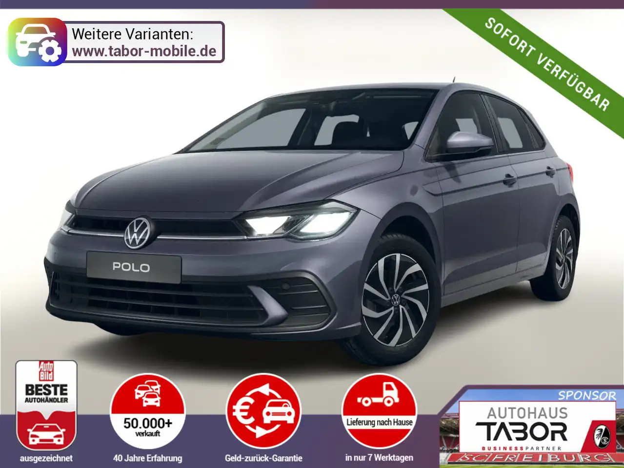 Volkswagen Polo LED SHZ Kam PrivG LM15Z 3JGar AppCo — photo 1 of 12