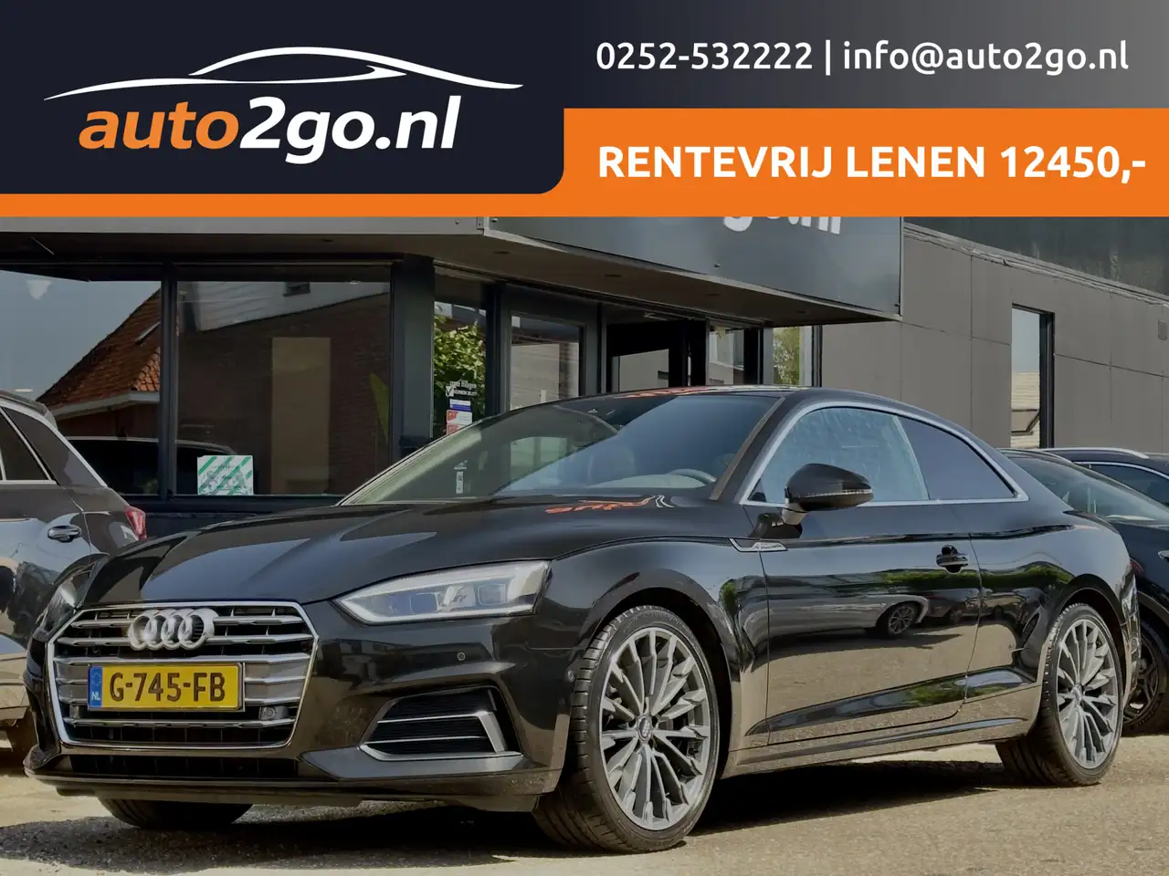 Audi A5 Coupé 2.0 TDI ACTIE! BETAAL NU 50% 12450 DE REST I — photo 1 of 37