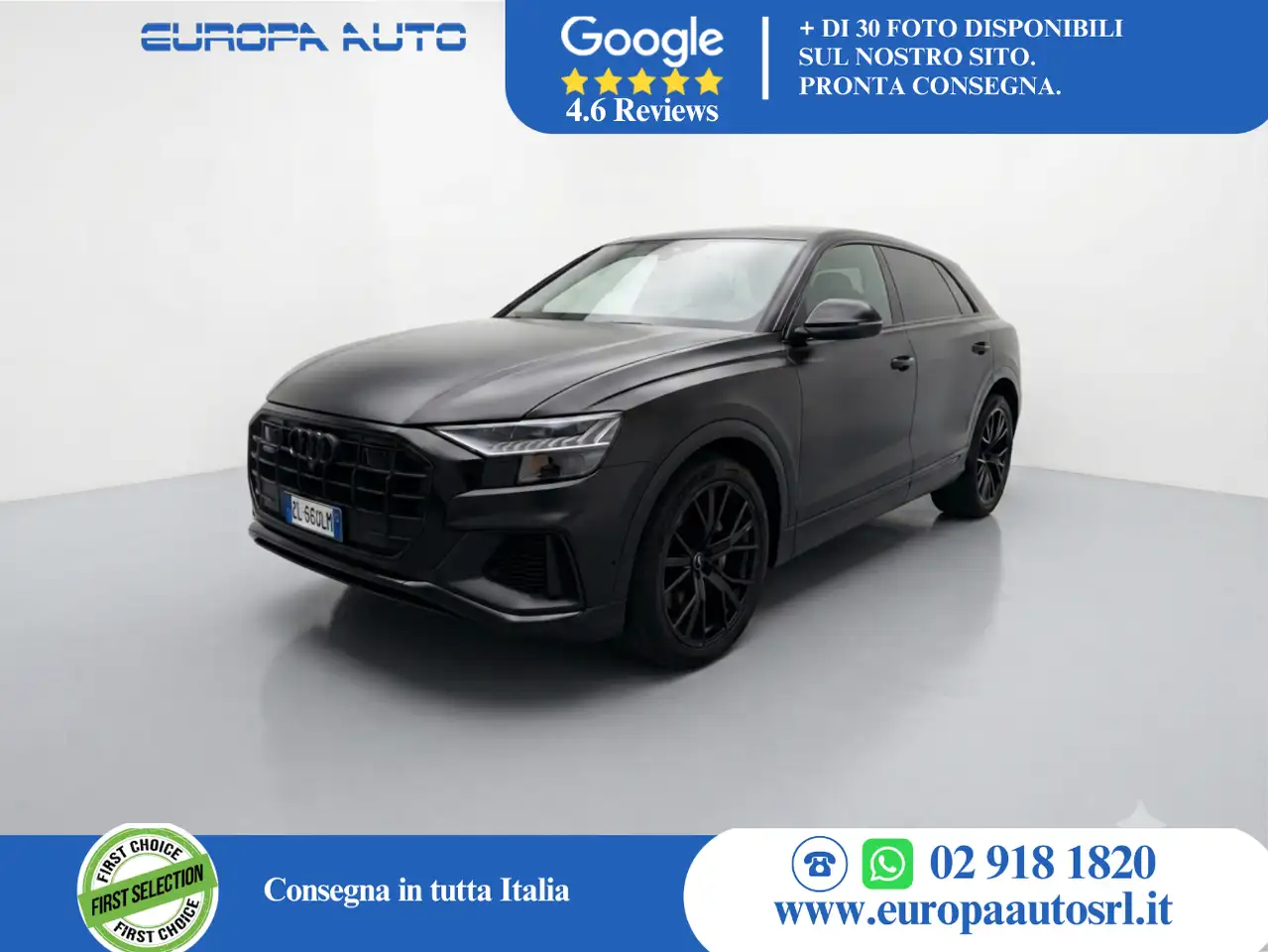 Audi Q8 55 3.0 tfsi e Sport quattro tiptronic — photo 1 of 1