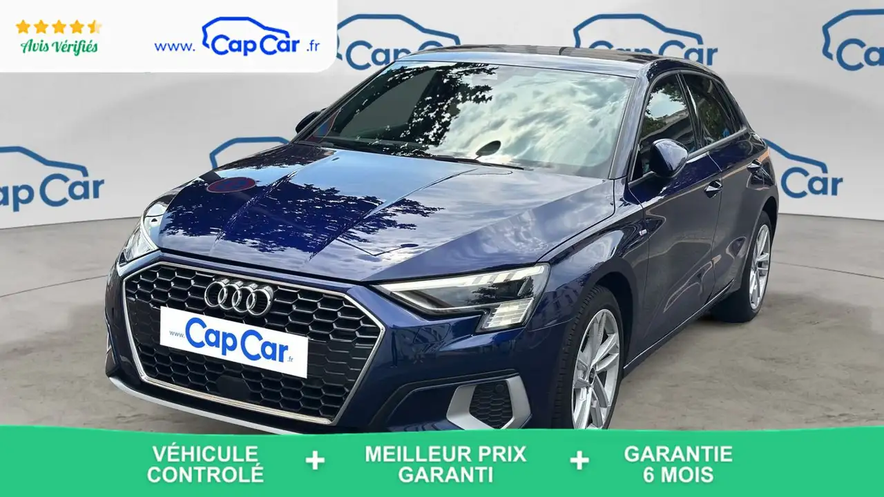 Audi A3 IV 1.5 TFSI 150 S-Tronic 7 S line - Automatique — photo 1 of 29