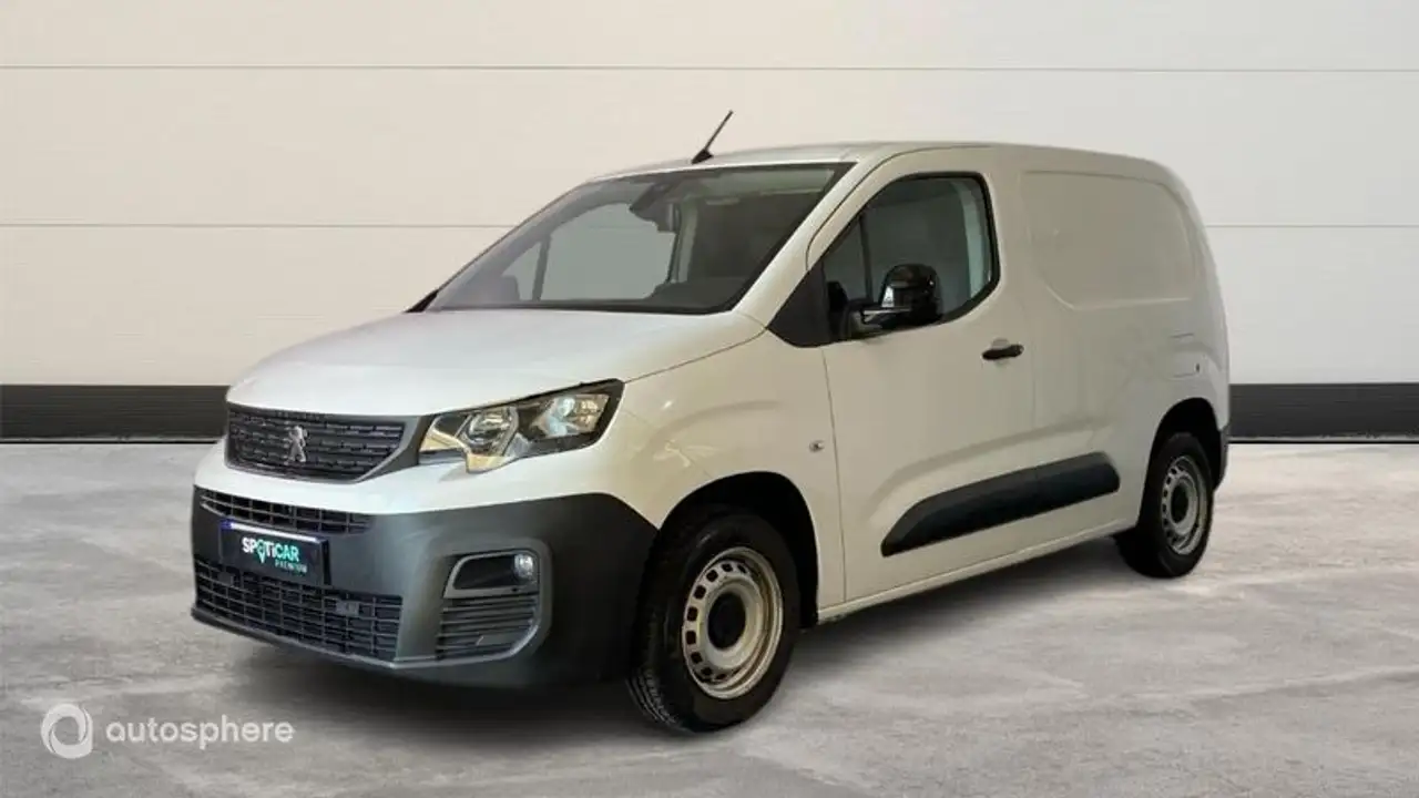 Peugeot Partner Standard 650kg BlueHDi 100ch S\u0026S BVM5 Asphalt — photo 1 of 20