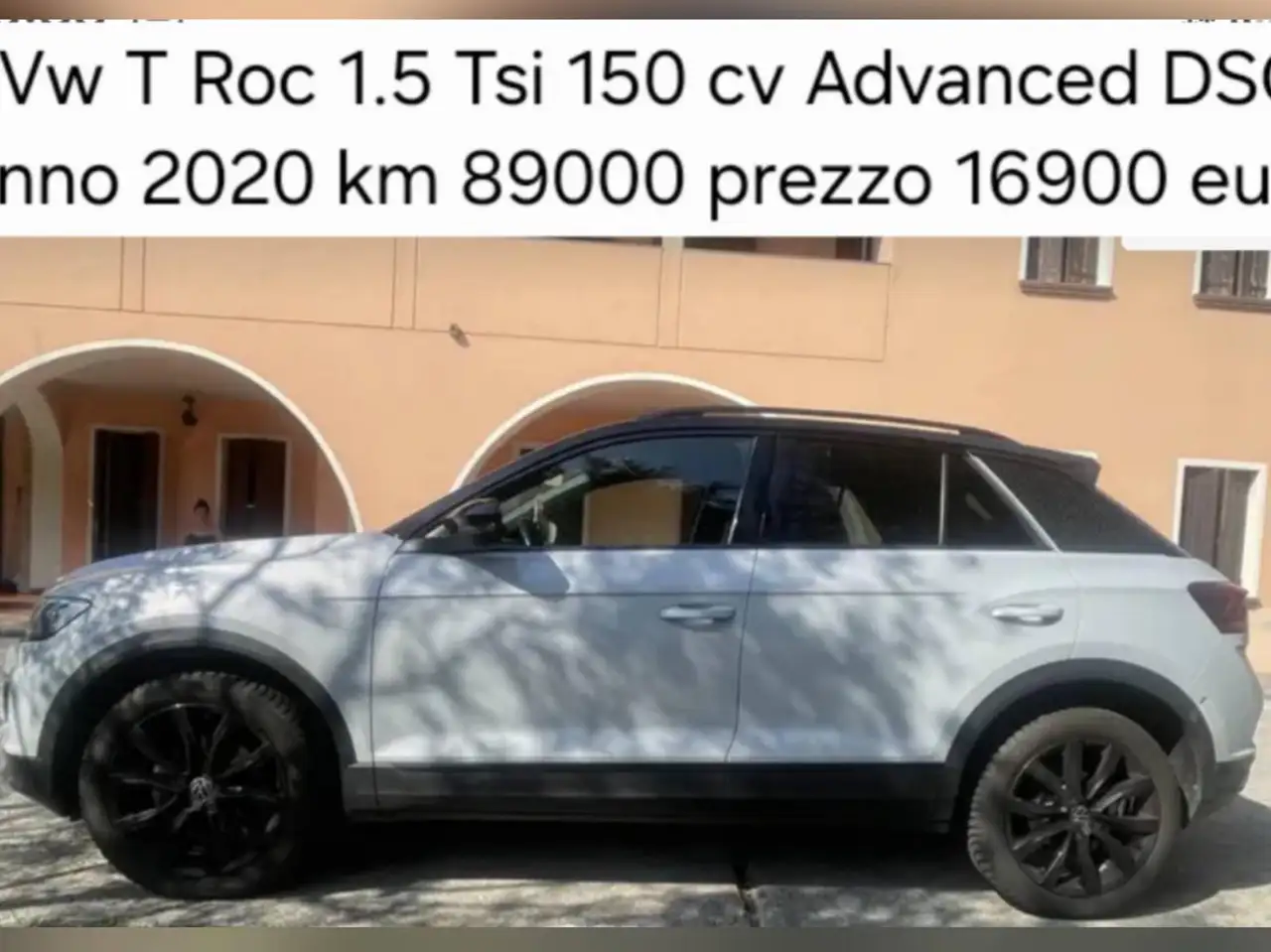 Volkswagen T-Roc 1.5 tsi Advanced DSG tua a € 248 mensili — photo 1 of 2
