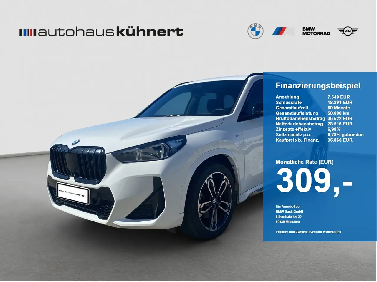 BMW X1 sDrive20i M-Sport ACC LED SpurAss 360° HUD — photo 1 of 15