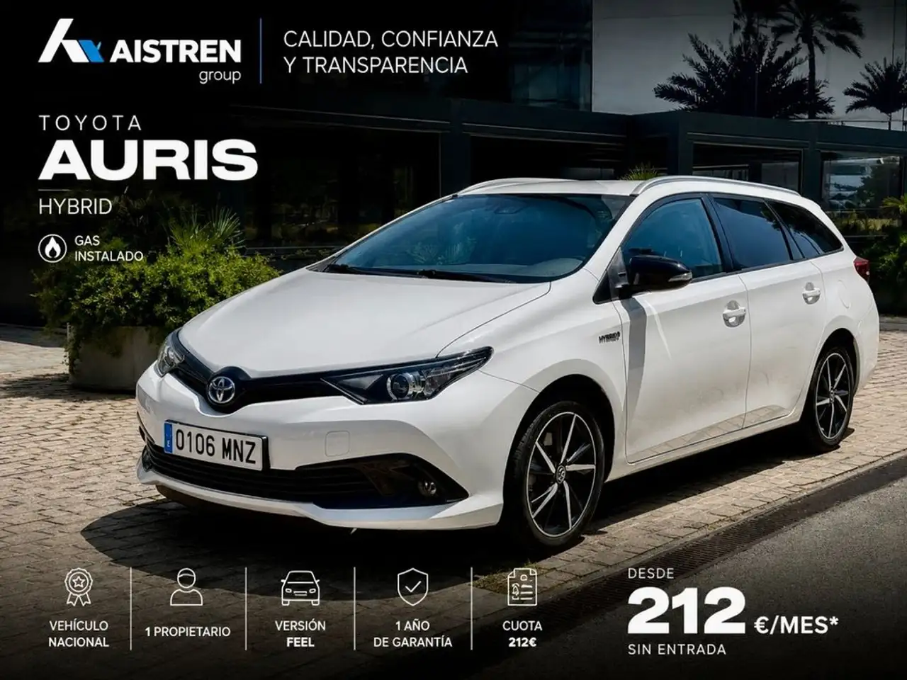 Toyota Auris 1.8 140H Feel Touring Sports — photo 1 of 15