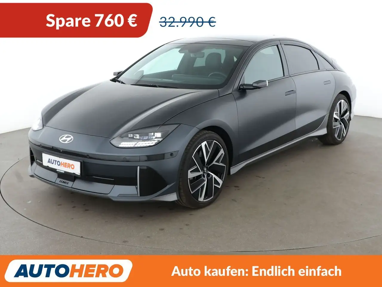 Hyundai IONIQ 6 electric drive 239 kW Uniq 4WD *NAV*MATRIX*ACC*PDC — photo 1 of 25