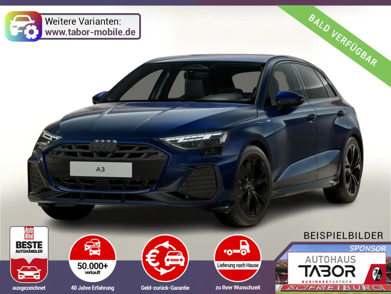 Audi A3 Sportback S tronic S line Nav 18Z UVP-30%* — photo 1 of 13