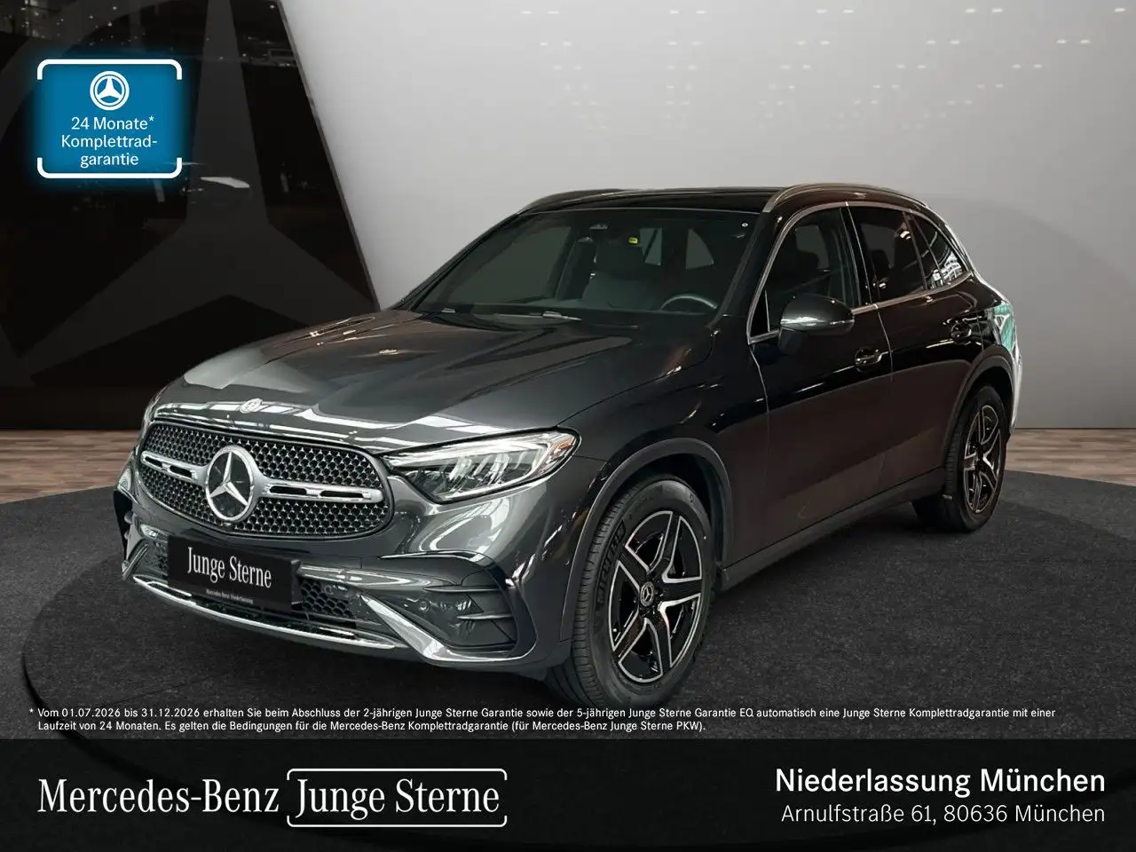 Mercedes-Benz GLC 200 4M AMG+PANO+AHK+LED+KAMERA+TOTW+KEYLESS+9G — photo 1 of 22