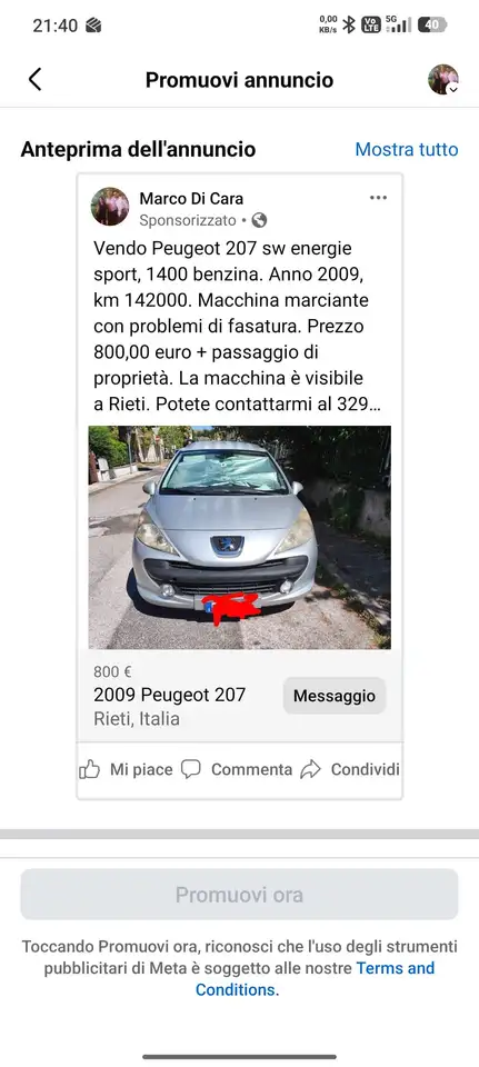 Peugeot 207 207 SW SW 1.4 vti 16v Energie Sport — photo 1 of 8