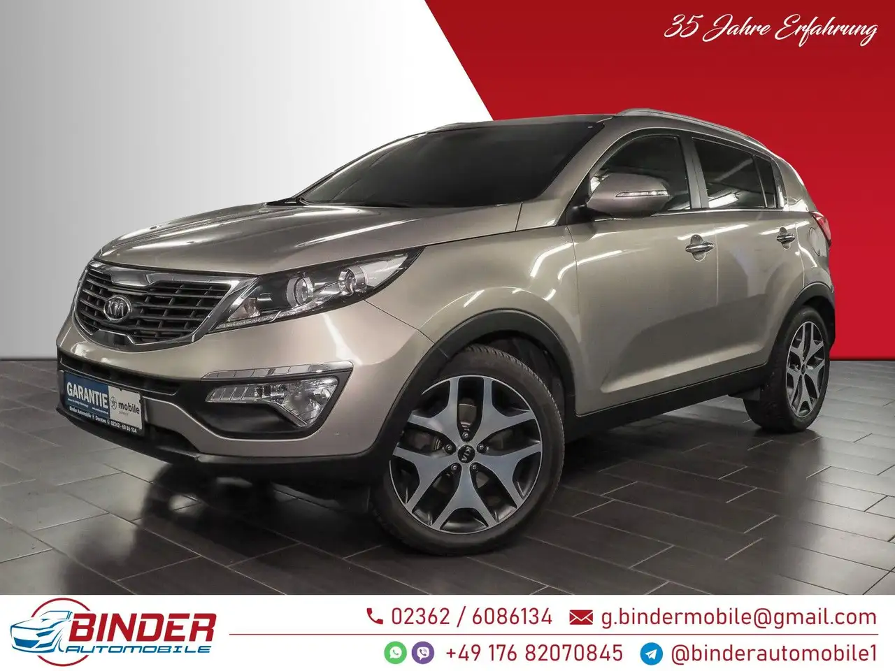 Kia Sportage Spirit*SORGLOS-PAKET*GARANTIE*DEKRA*TOP — photo 1 of 15