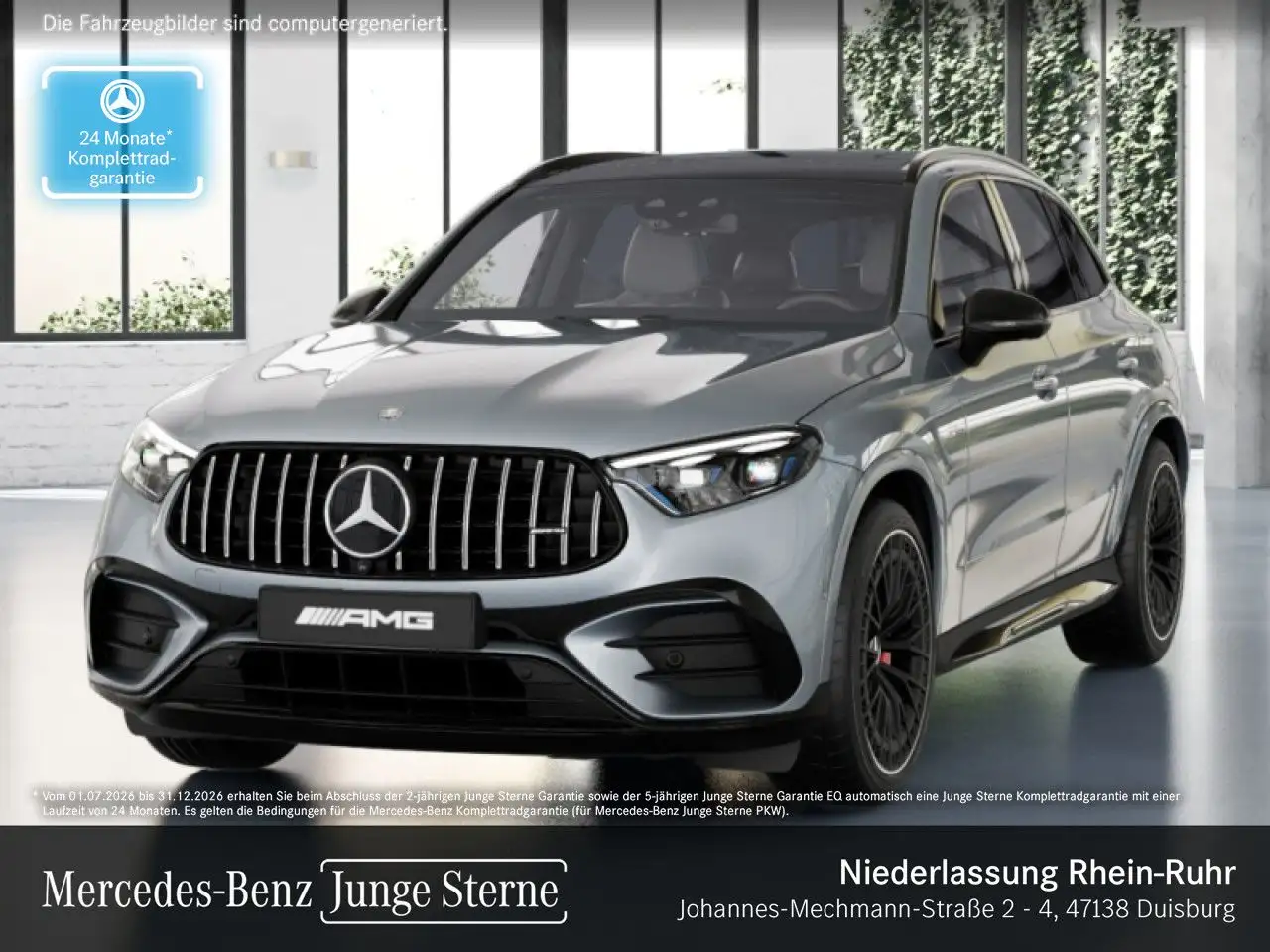 Mercedes-Benz GLC 63 AMG GLC 63 S E NIGHT+DRIVERS+PANO+360+AHK+BURMESTER+9G — photo 1 of 15
