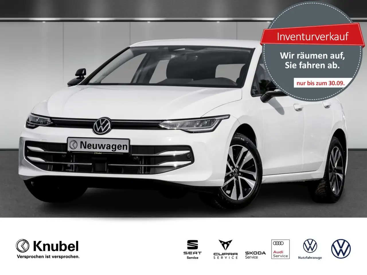 Volkswagen Golf VIII ENERGY 2.0 TDI DSG Fahrschulwagen AHK Navi... — photo 1 of 16