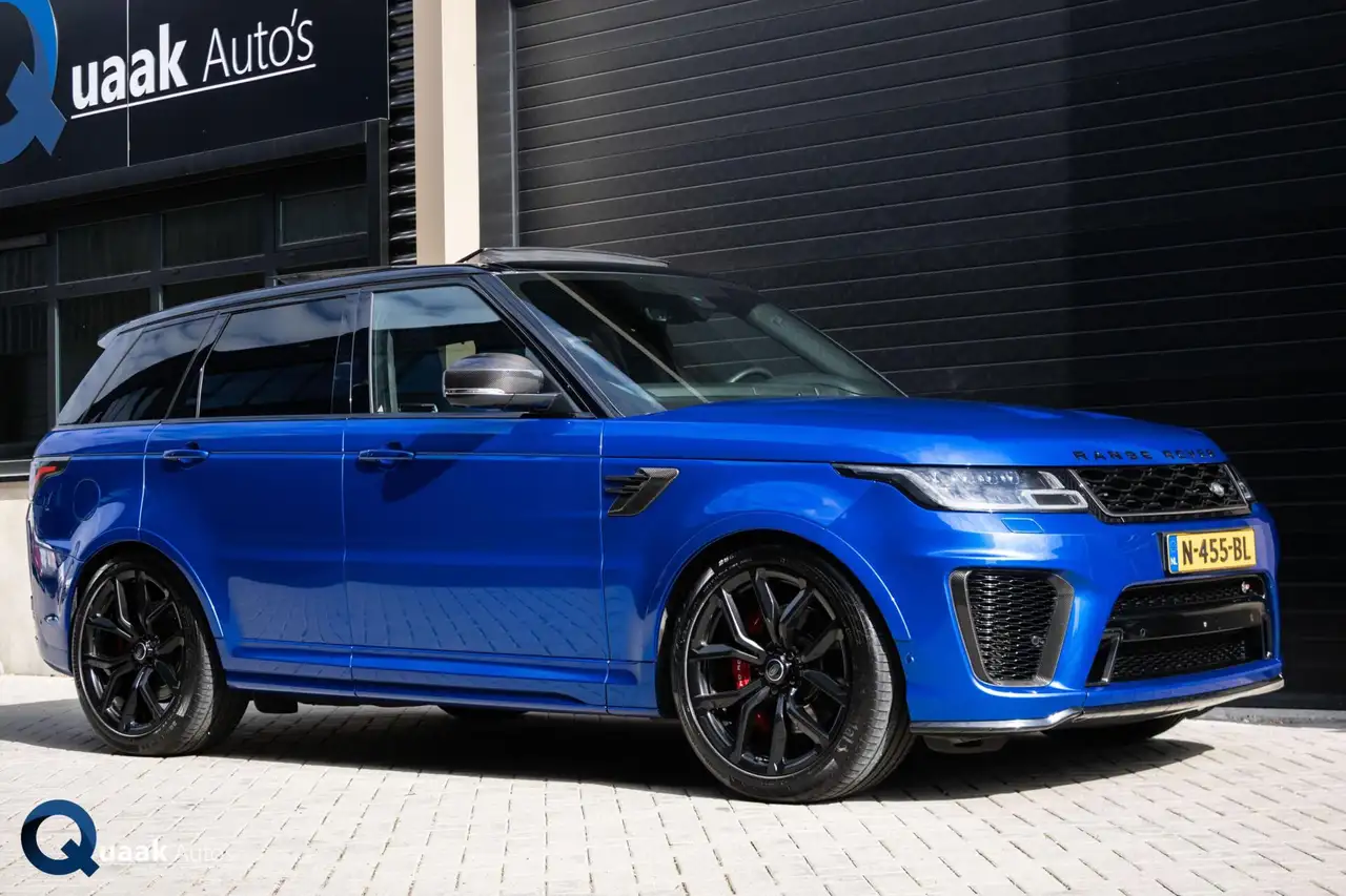 Land Rover Range Rover Sport SVR 5.0 V8 SC | PANO | TREKHAAK | ALCANTARA HEMEL — photo 1 of 40