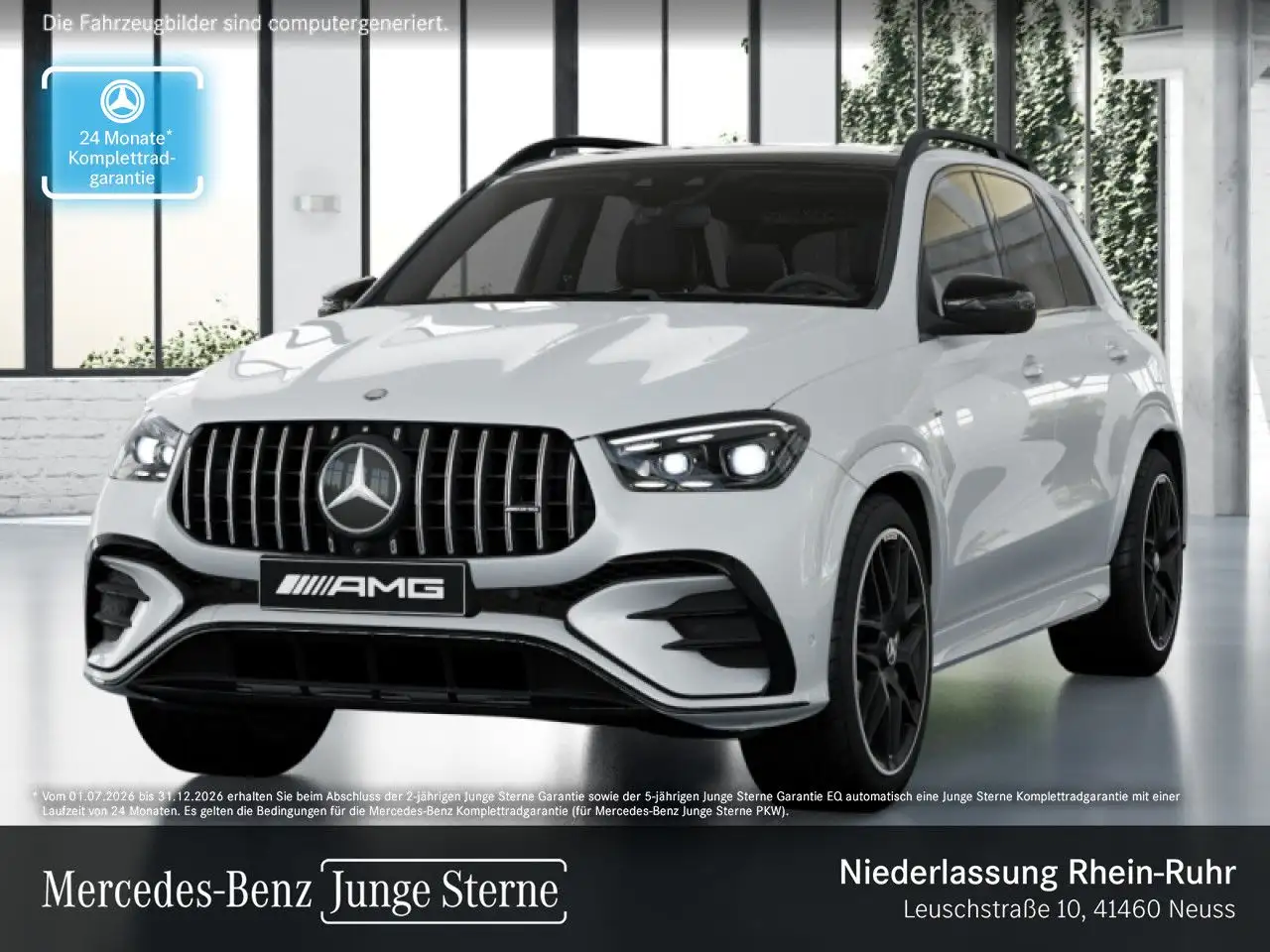 Mercedes-Benz GLE 53 AMG GLE 53 HYBRID 4M NIGHT+PANO+360+AHK+MULTIBEAM+22" — photo 1 of 15