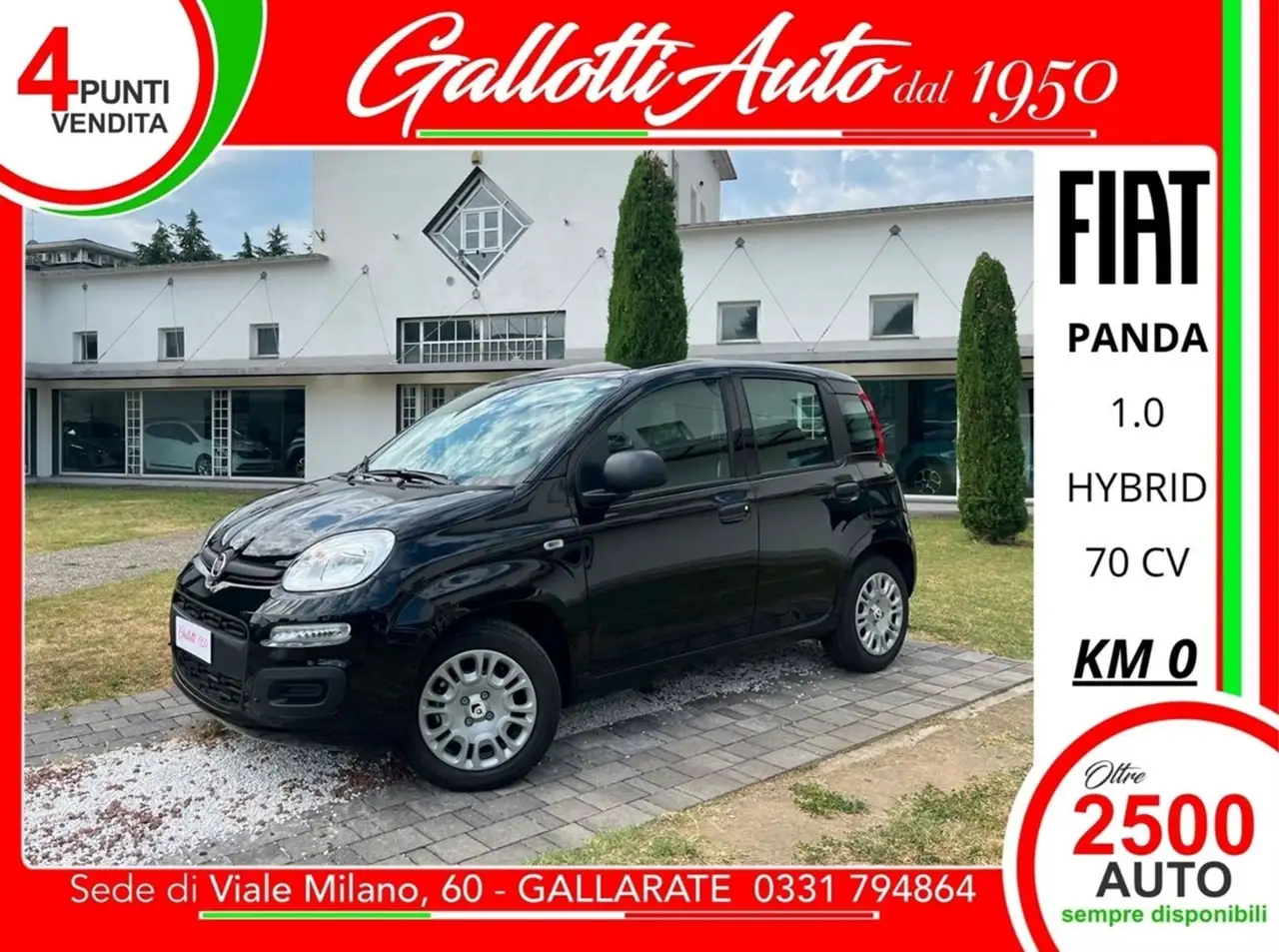 Fiat Panda 1.0 firefly Hybrid s&s 70cv — photo 1 of 15