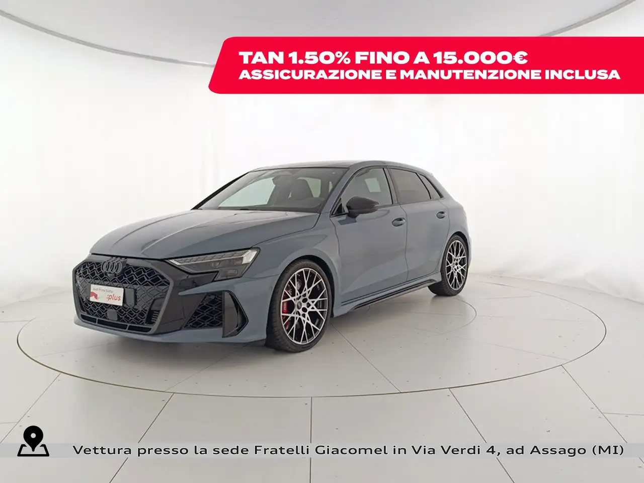 Audi RS3 sportback 2.5 tfsi quattro s-tronic — photo 1 of 14