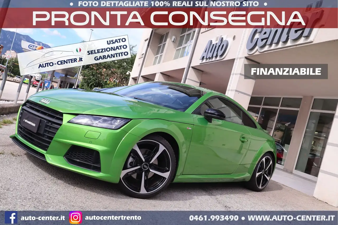Audi TT 2.0 TFSI quattro Stronic S-line Exclusive *JAVA GREEN — photo 1 of 15