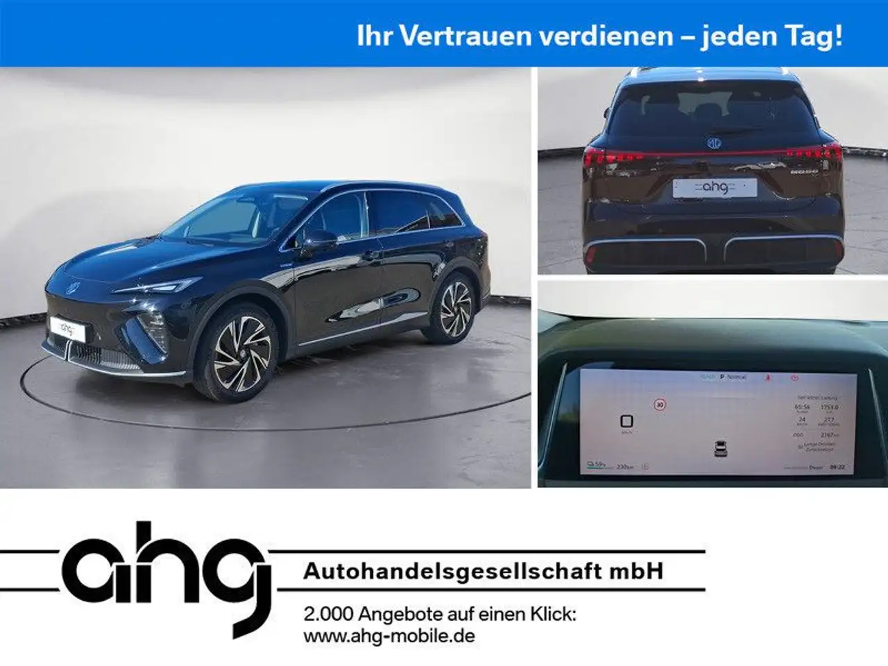 MG Inny S6 EV LUXURY ALLRAD GLASDACH HUD 485KM REICHWEIT — photo 1 of 14