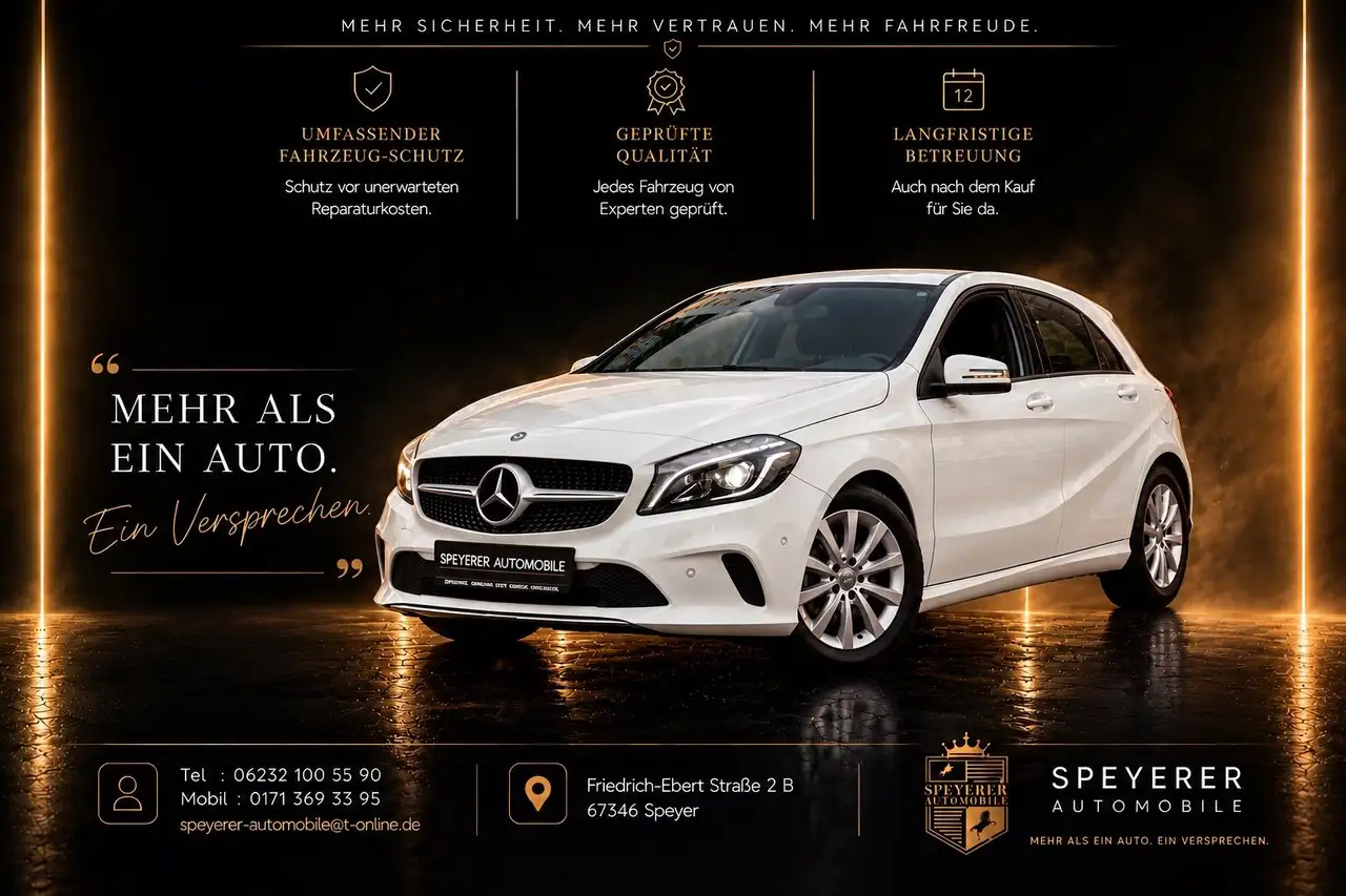 Mercedes-Benz A 180 |NAVI|VOLLLEDER|SHZ|AUTOMATIK|KAMERA|TEMP — photo 1 of 9