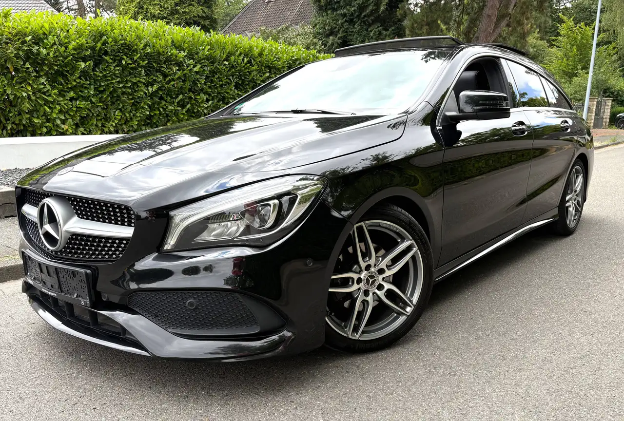 Mercedes-Benz CLA 180 CLA SB-AMG-LEDER-PANORAMA-KAMERA-KEYLESS-AHK-TOTWINKEL-7G-DCT — photo 1 of 18