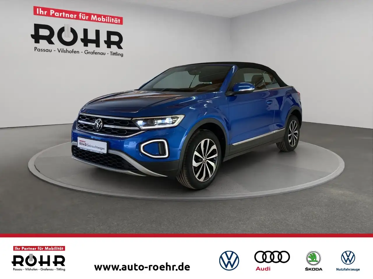 Volkswagen T-Roc Cabriolet Style 1.0 TSI ACC LED Navi PDC — photo 1 of 24
