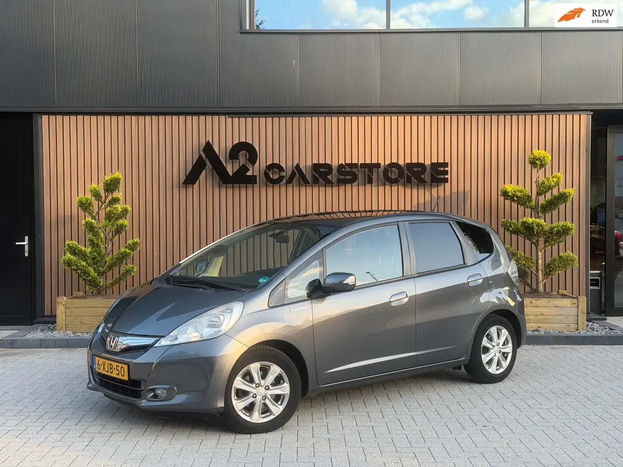 Honda Jazz 1.4 Hybrid Elegance 2014 PANO AUTOMAAT AIRCO — photo 1 of 24