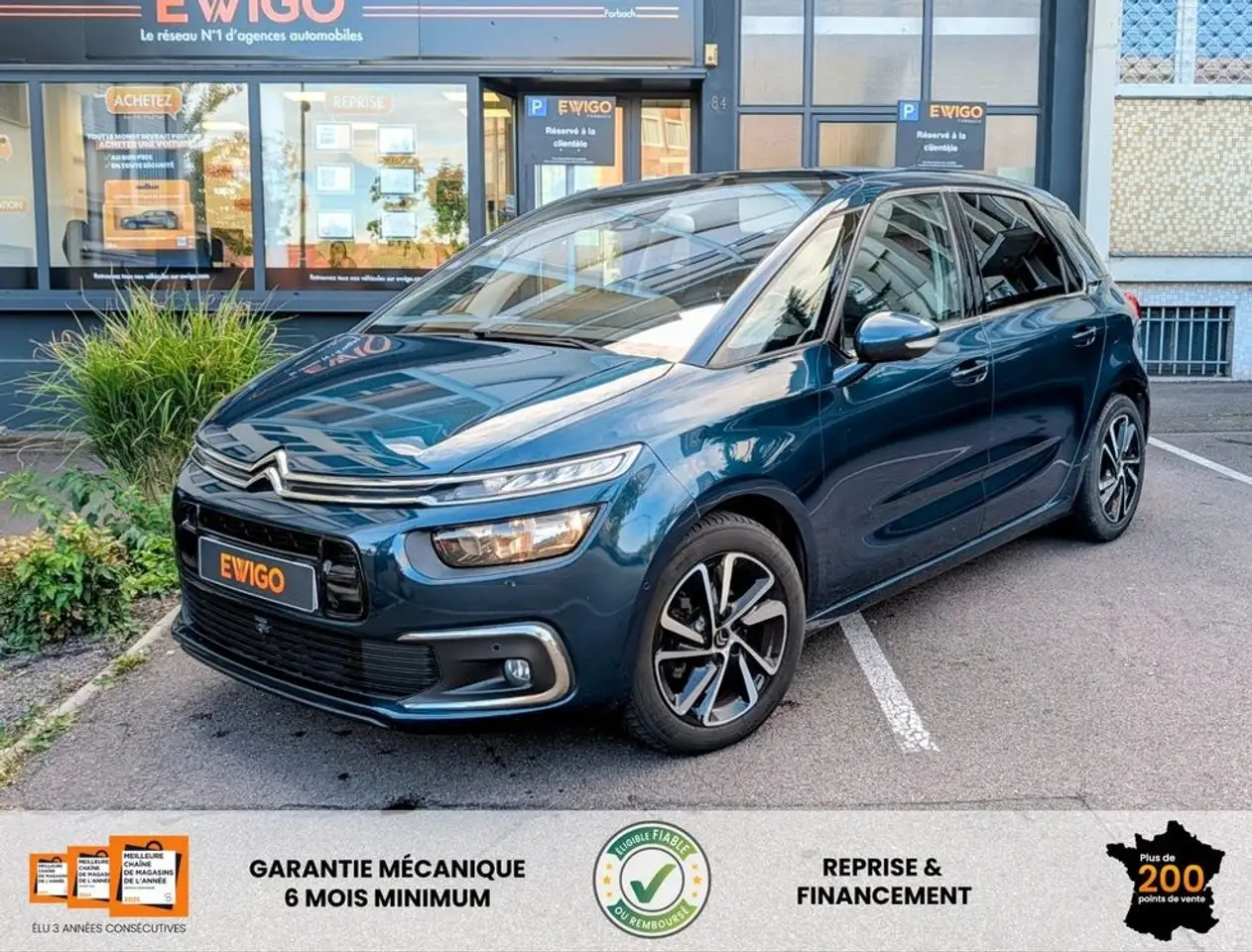 Citroen C4 SpaceTourer 1.2 130 shine eat6 bva carplay cam360 garantie 6 a 60 mois — photo 1 of 30