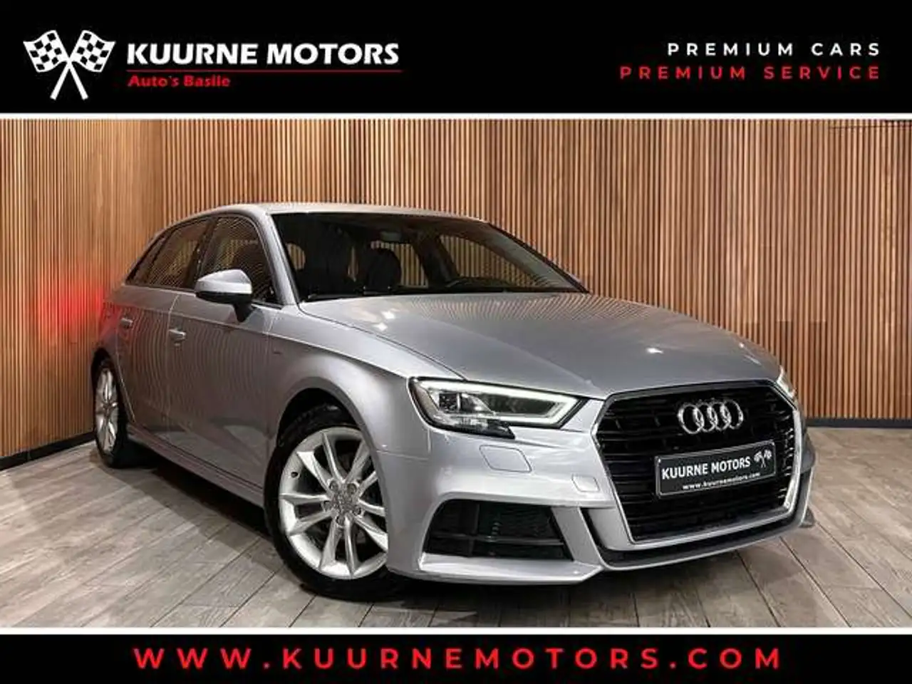 Audi A3 SportBack 35 TDI S Tronic S Line Led/VerwZet/Gps/Pdc/Cruise/Keyless/Bt *1j garantie* — photo 1 of 21
