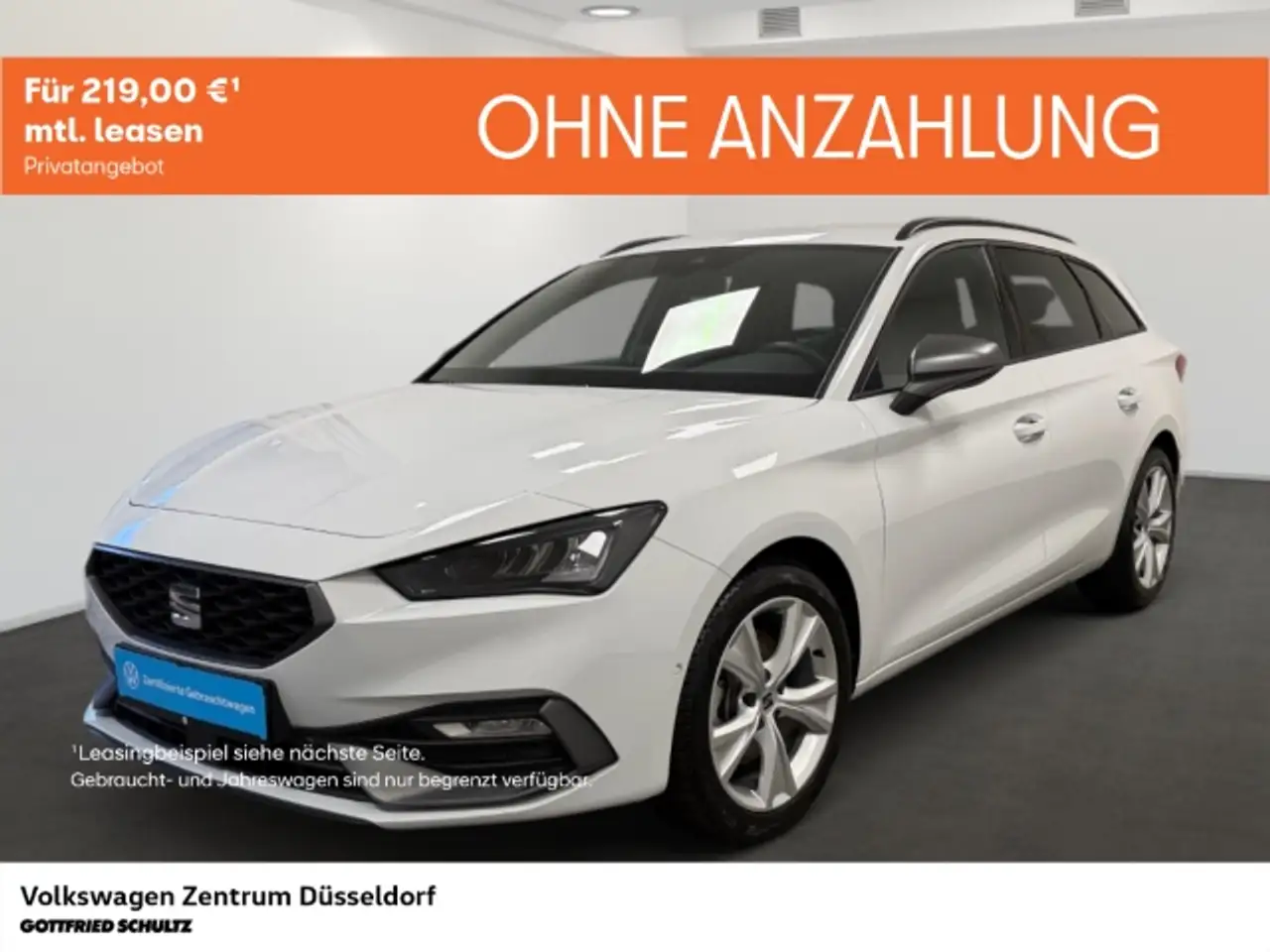 SEAT Leon FR 2.0 TDI DSG Kamera Navi AHK LED — photo 1 of 15
